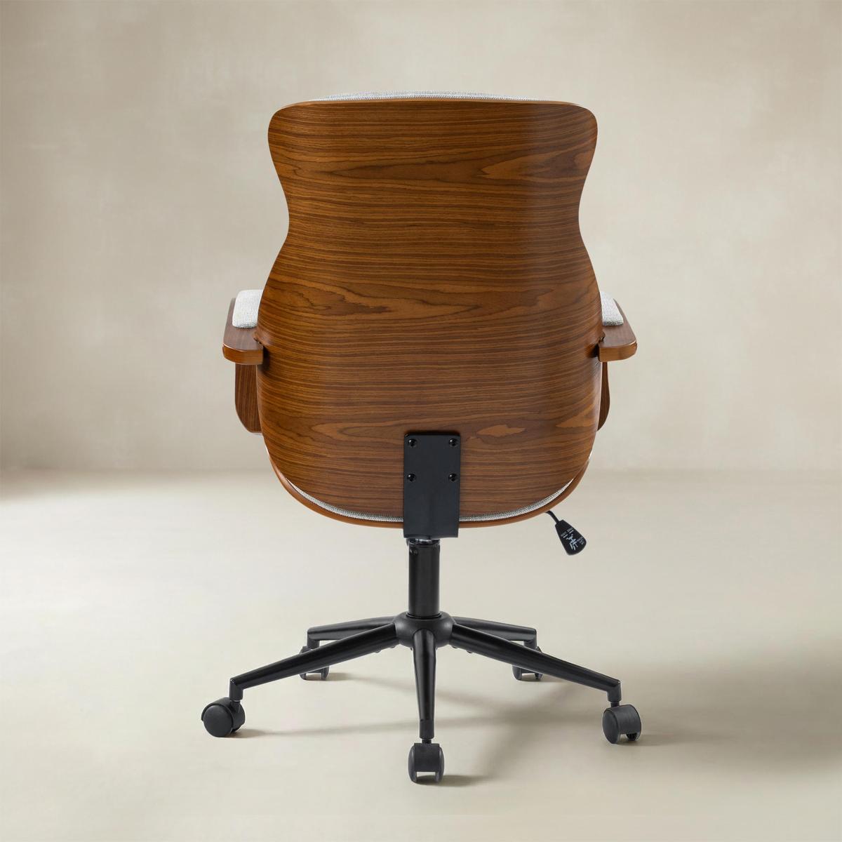 Amparo Adjustable Ergonomic Office Chair with Padded Arms