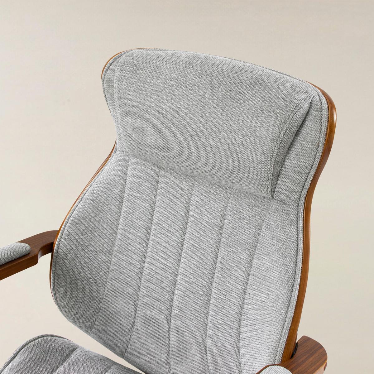 Amparo Adjustable Ergonomic Office Chair with Padded Arms