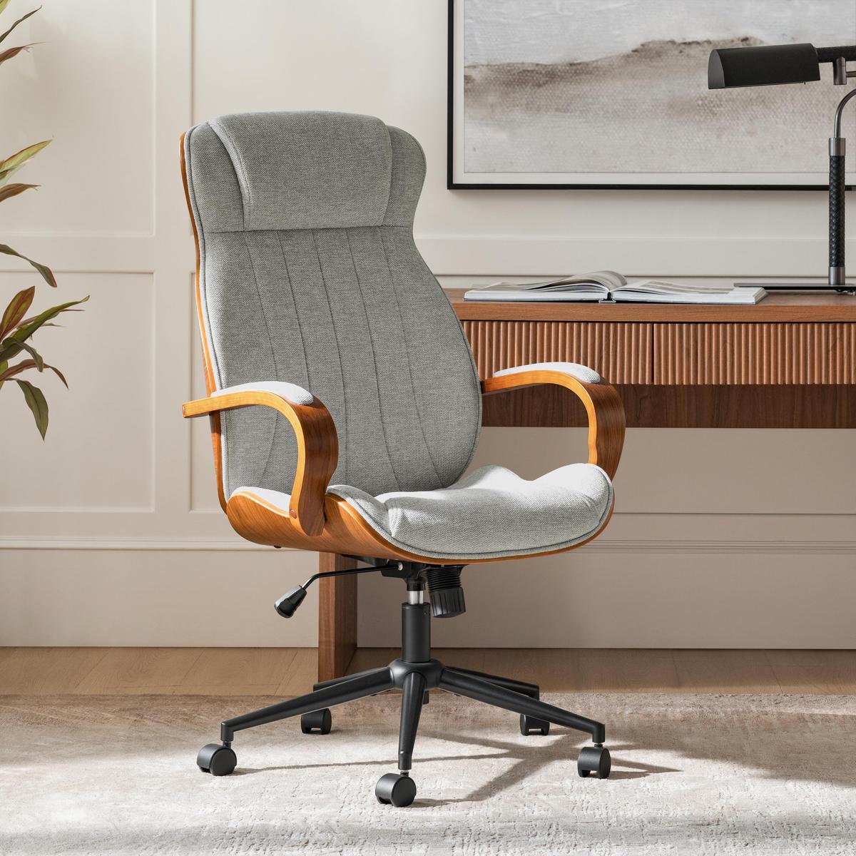 Amparo Plus Ergonomic Office Chair with Padded Arms