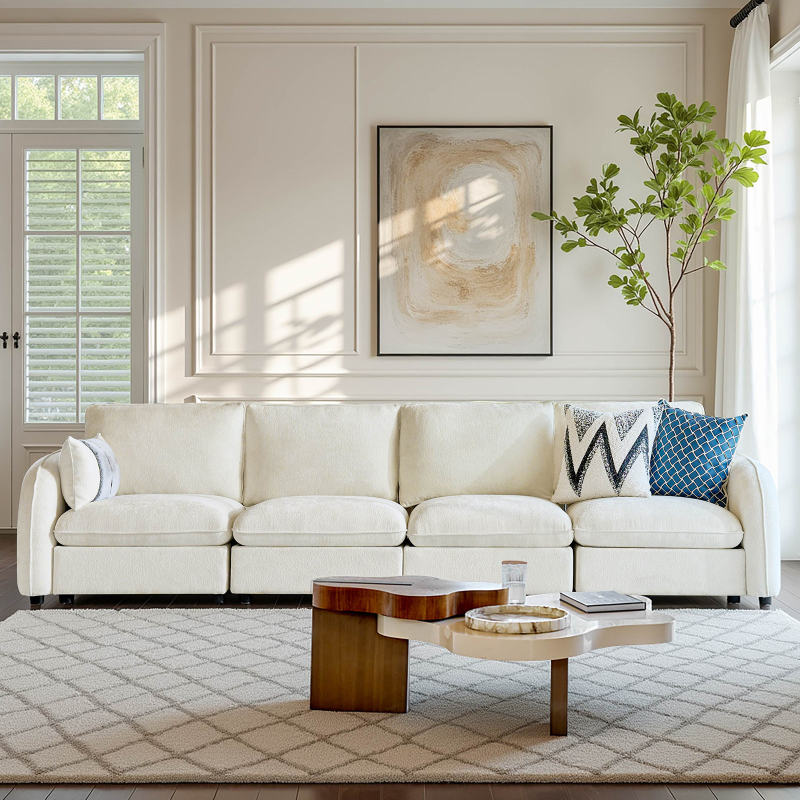 Alex Modular Sectional Sofa with Hidden Storage