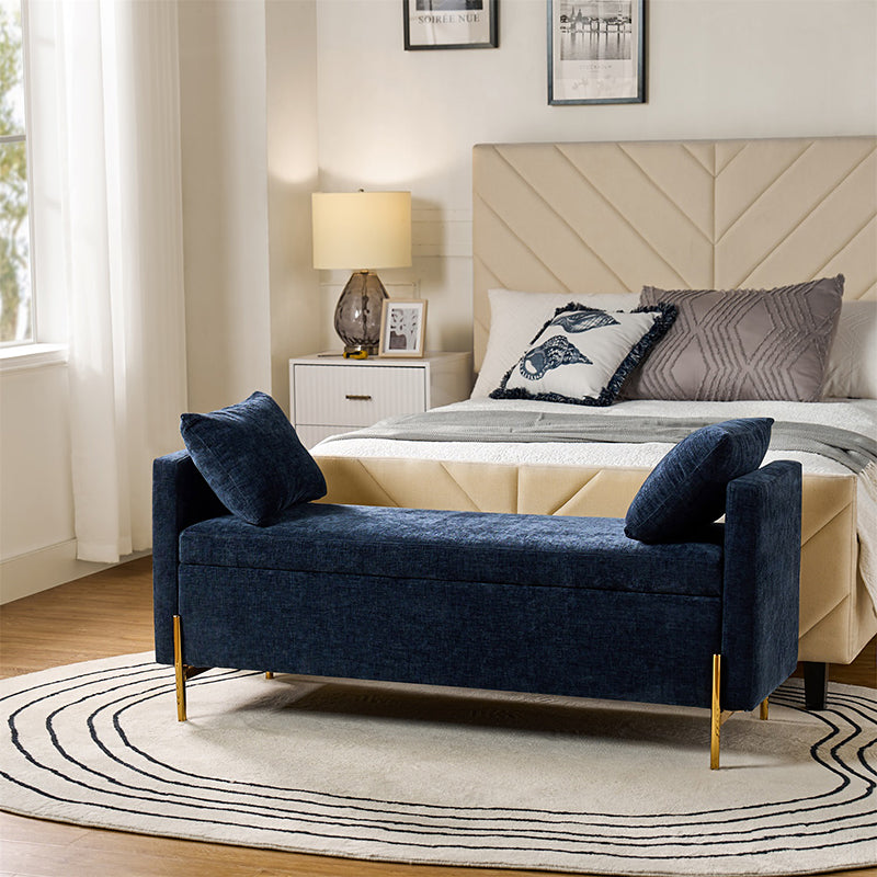 Arvid Flip Top Upholstered Storage Bench