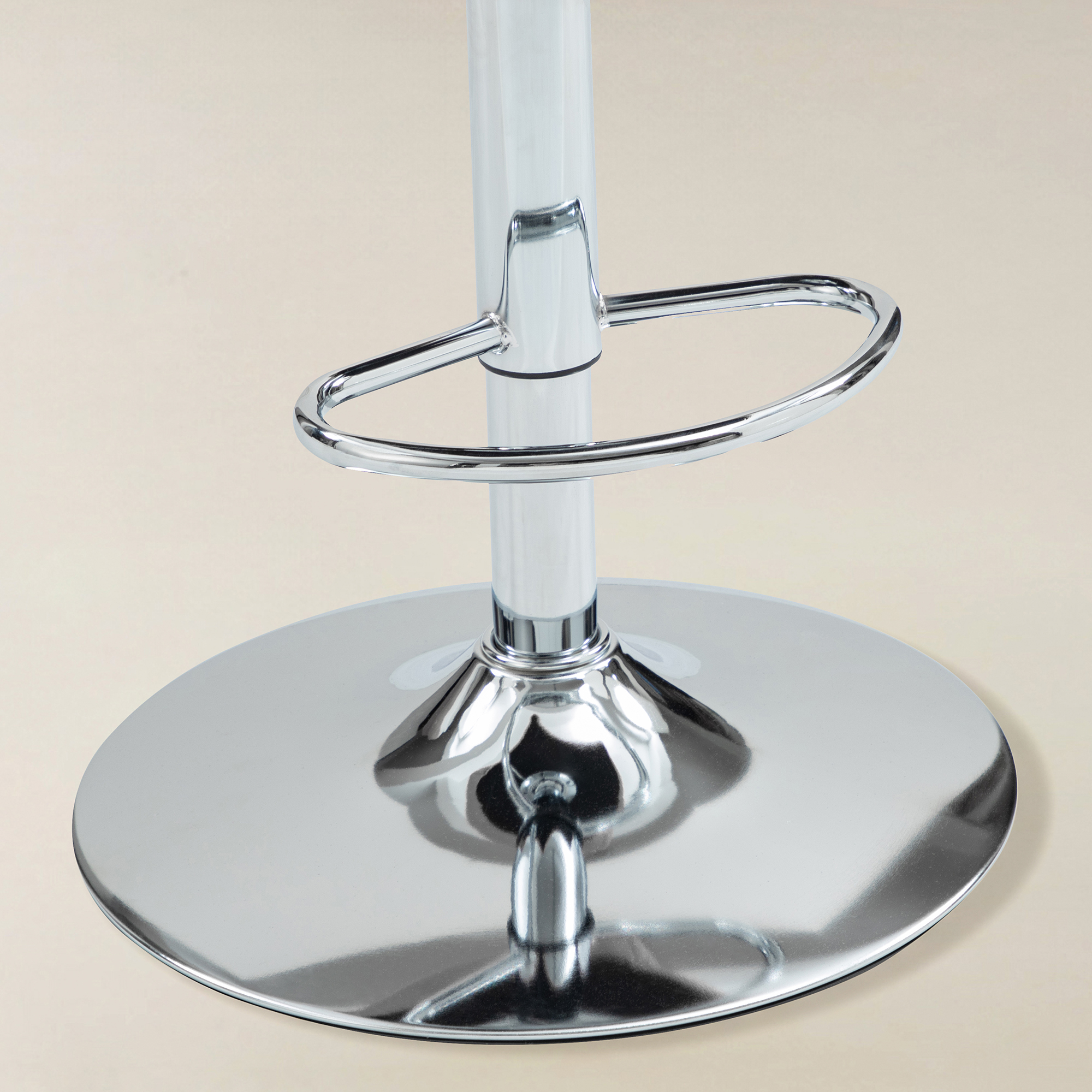 Troy Velvet Swivel Barstool Adjustable Height & Modern Design (Set of 1)