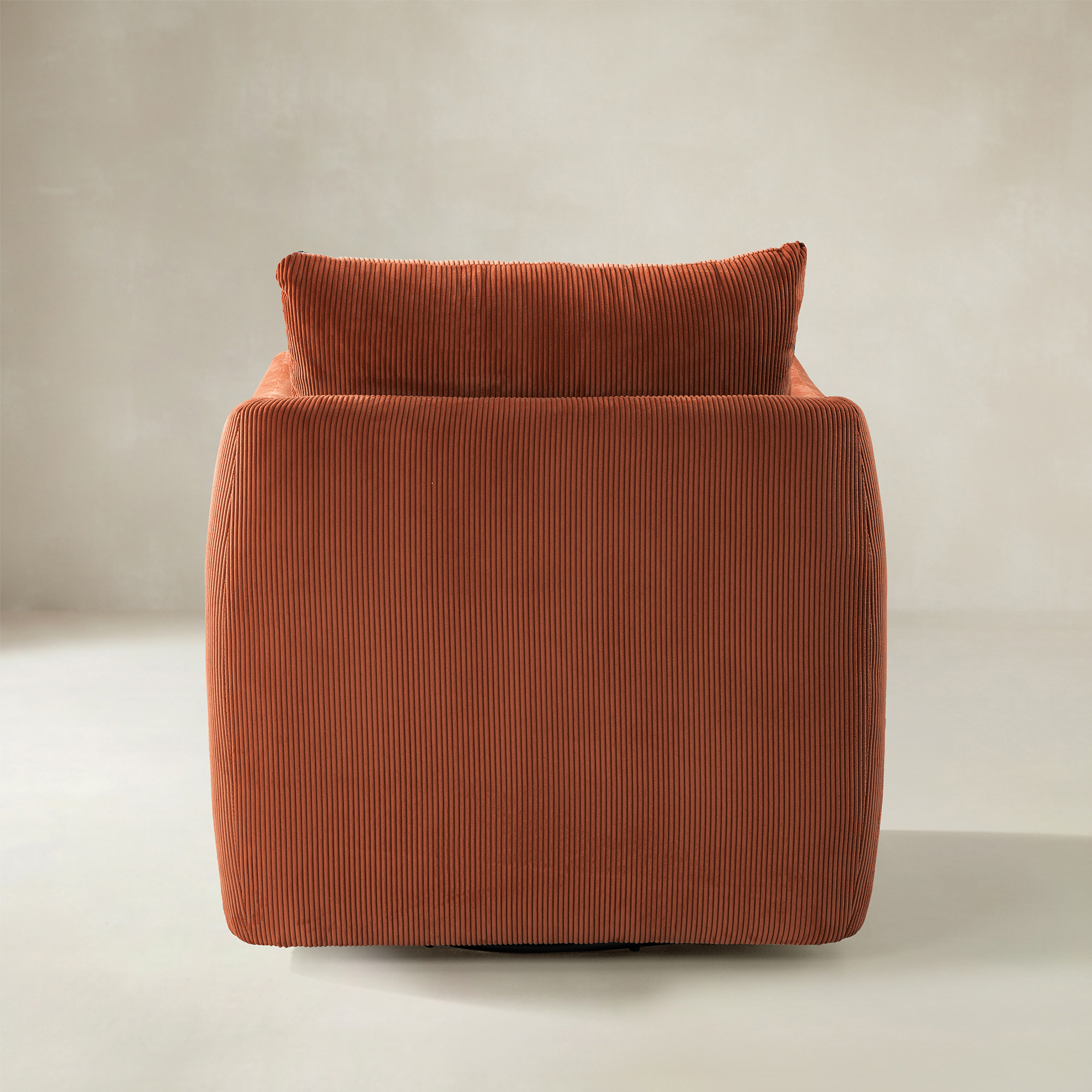 Angela 360-degree Swivel Barrel Modern Chair