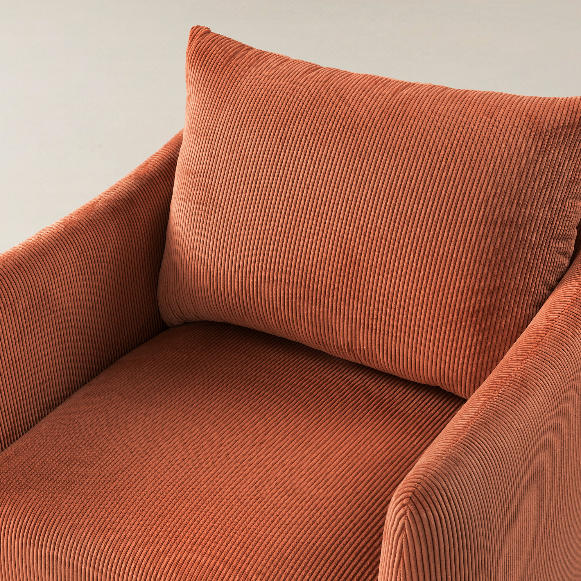 Angela 360-degree Swivel Barrel Modern Chair