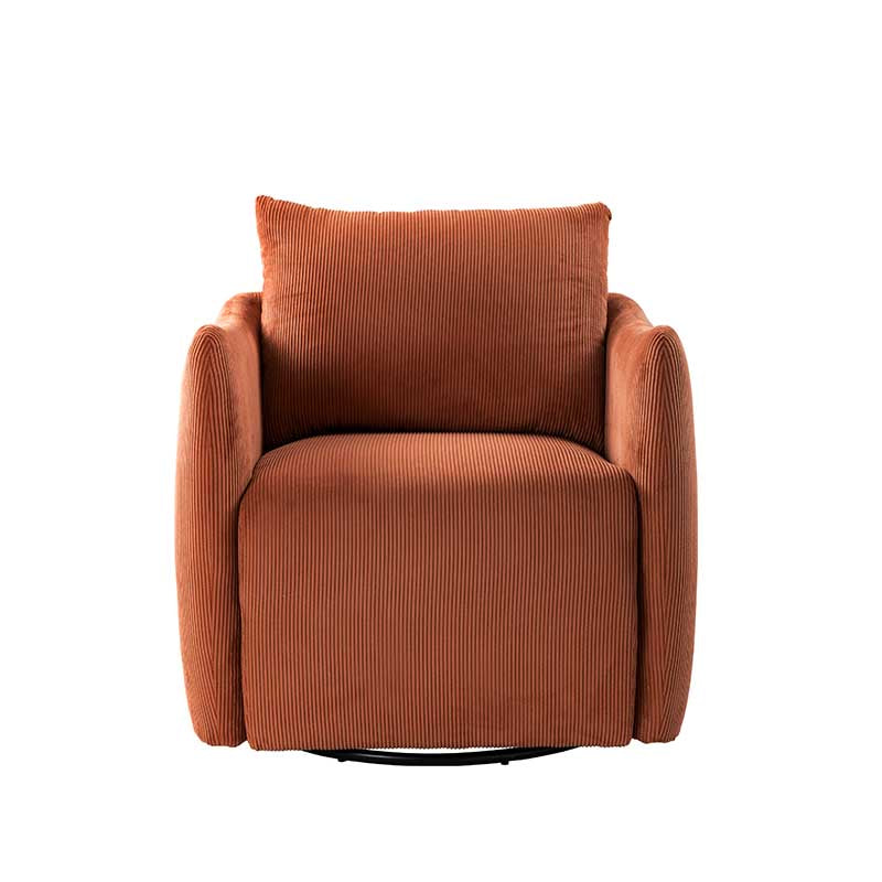 Angela 360-degree Swivel Barrel Modern Chair