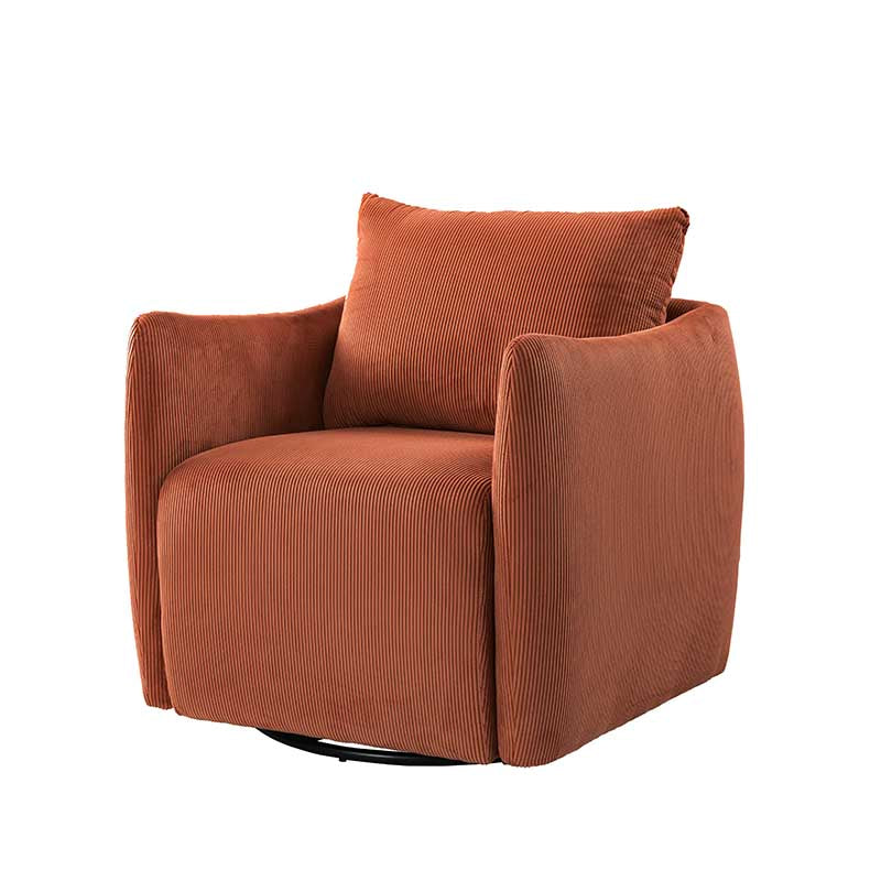 Angela 360-degree Swivel Barrel Modern Chair