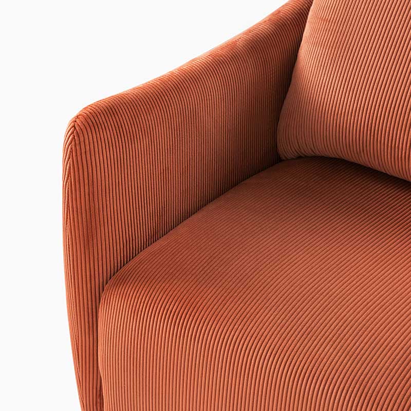 Angela 360-degree Swivel Barrel Modern Chair