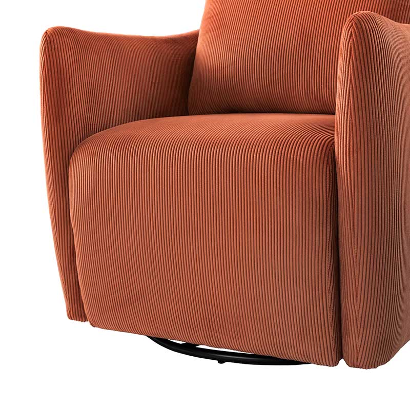 Angela 360-degree Swivel Barrel Modern Chair