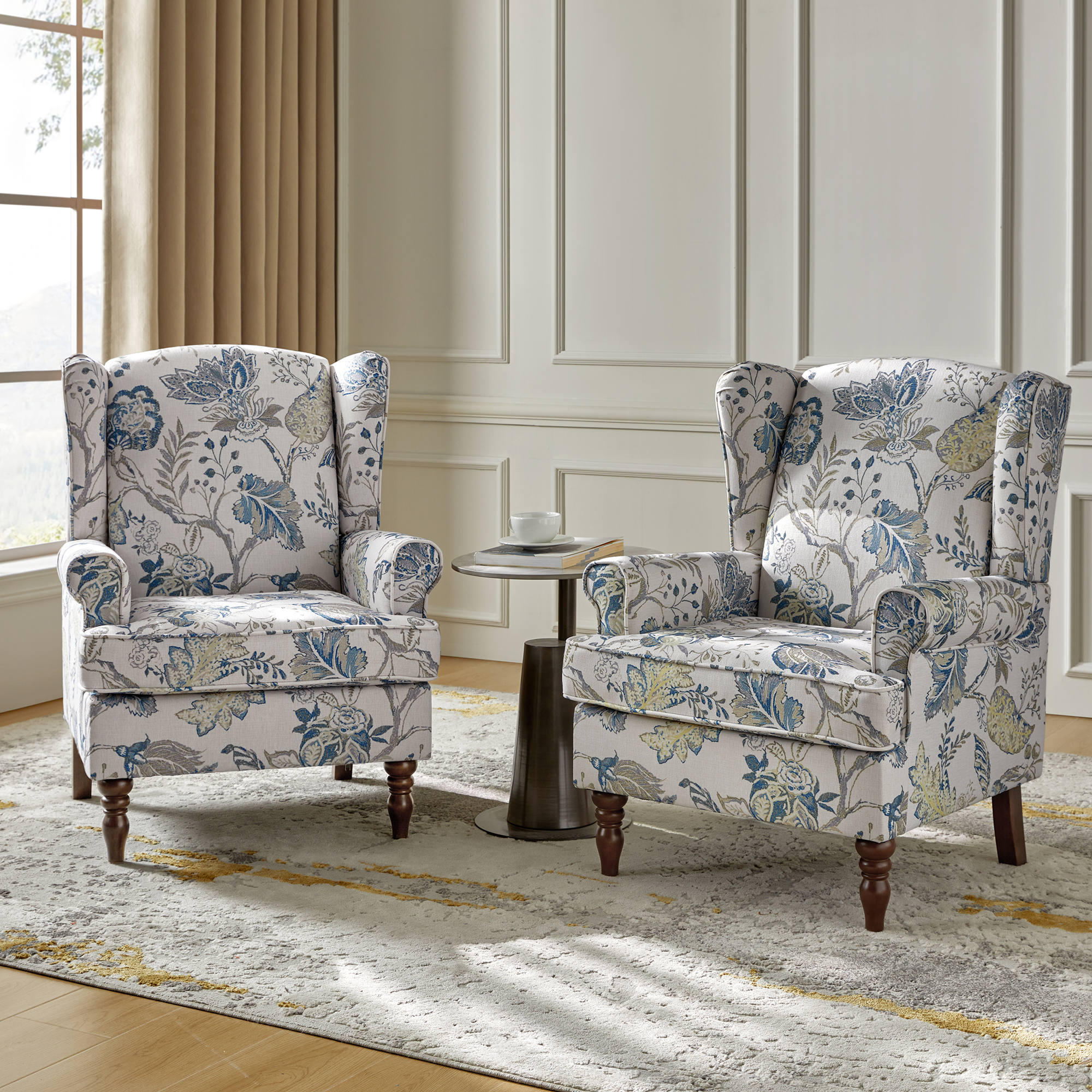 Centaurs Wingback Upholstered Armchair