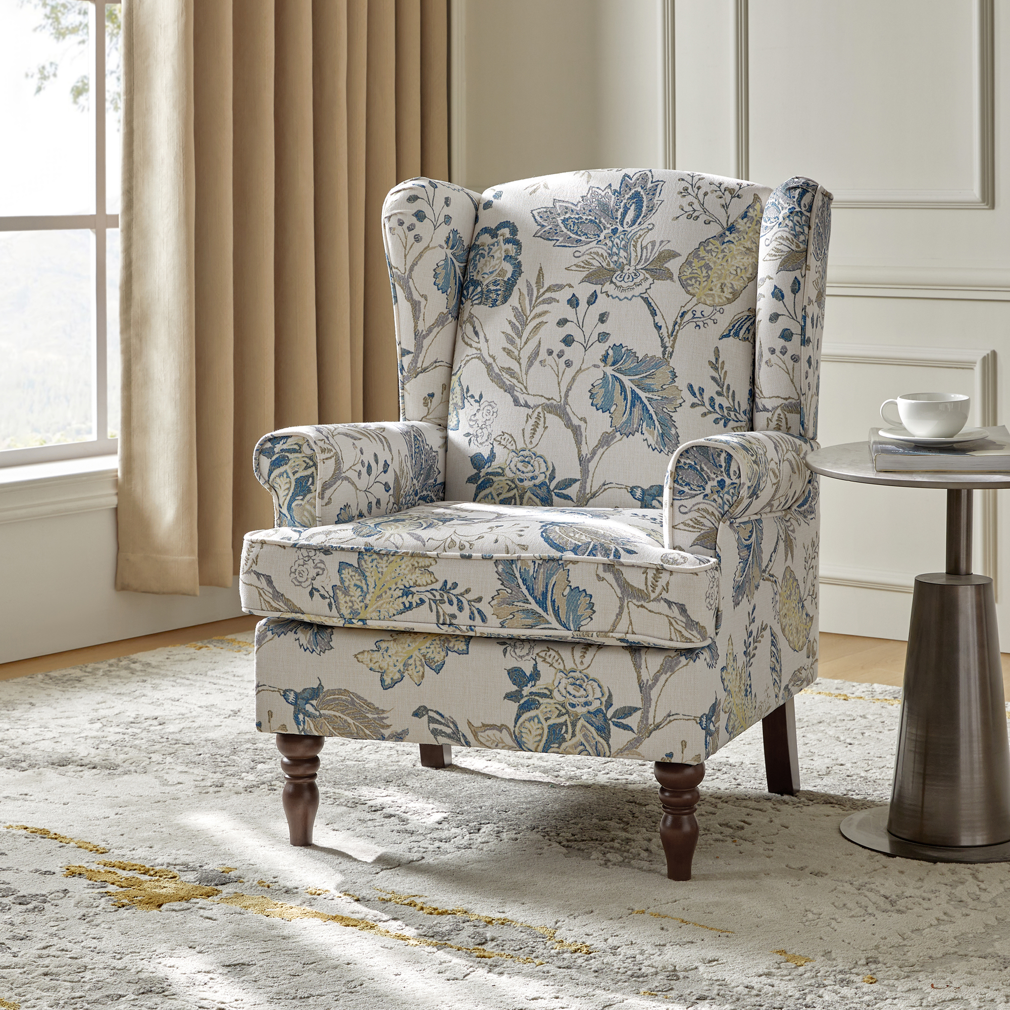 Centaurs Wingback Upholstered Armchair