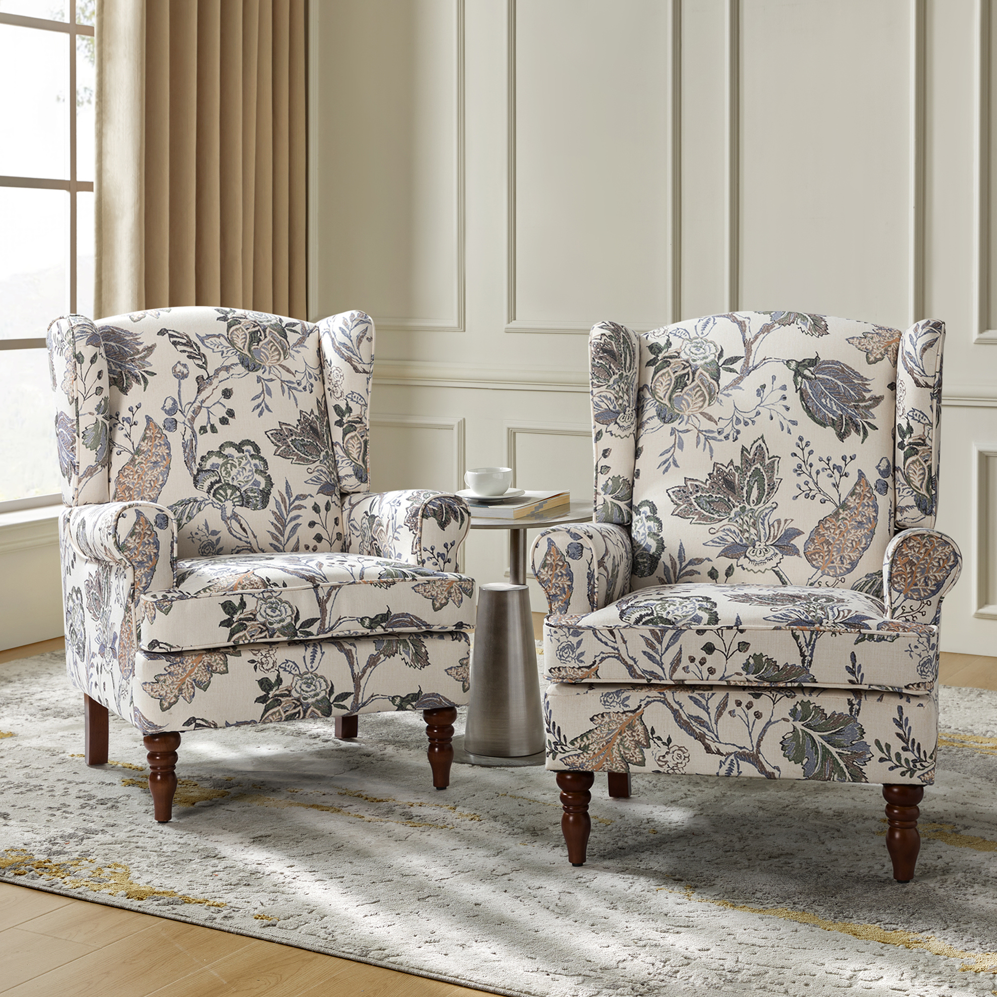 Centaurs Wingback Upholstered Armchair