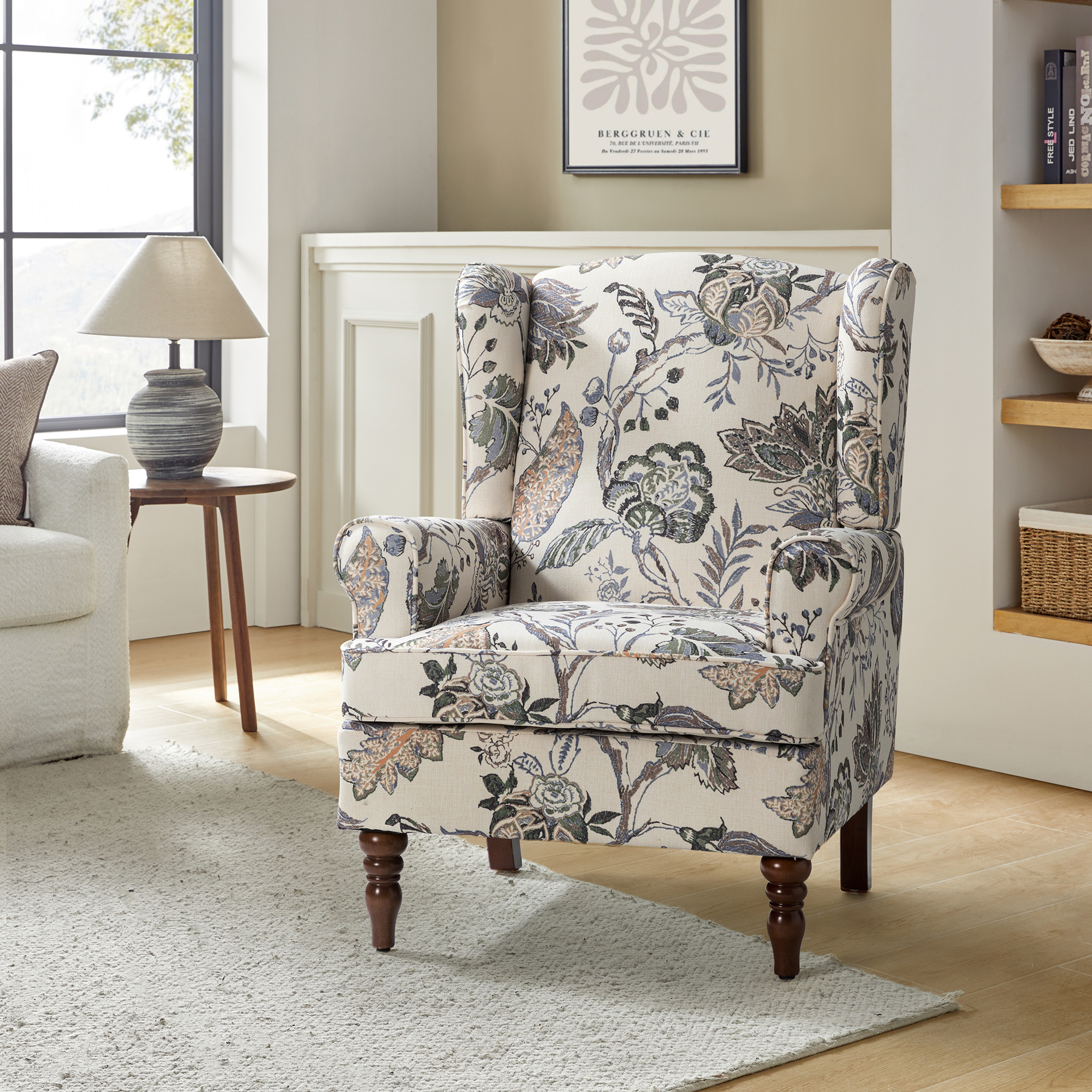 Centaurs Wingback Upholstered Armchair