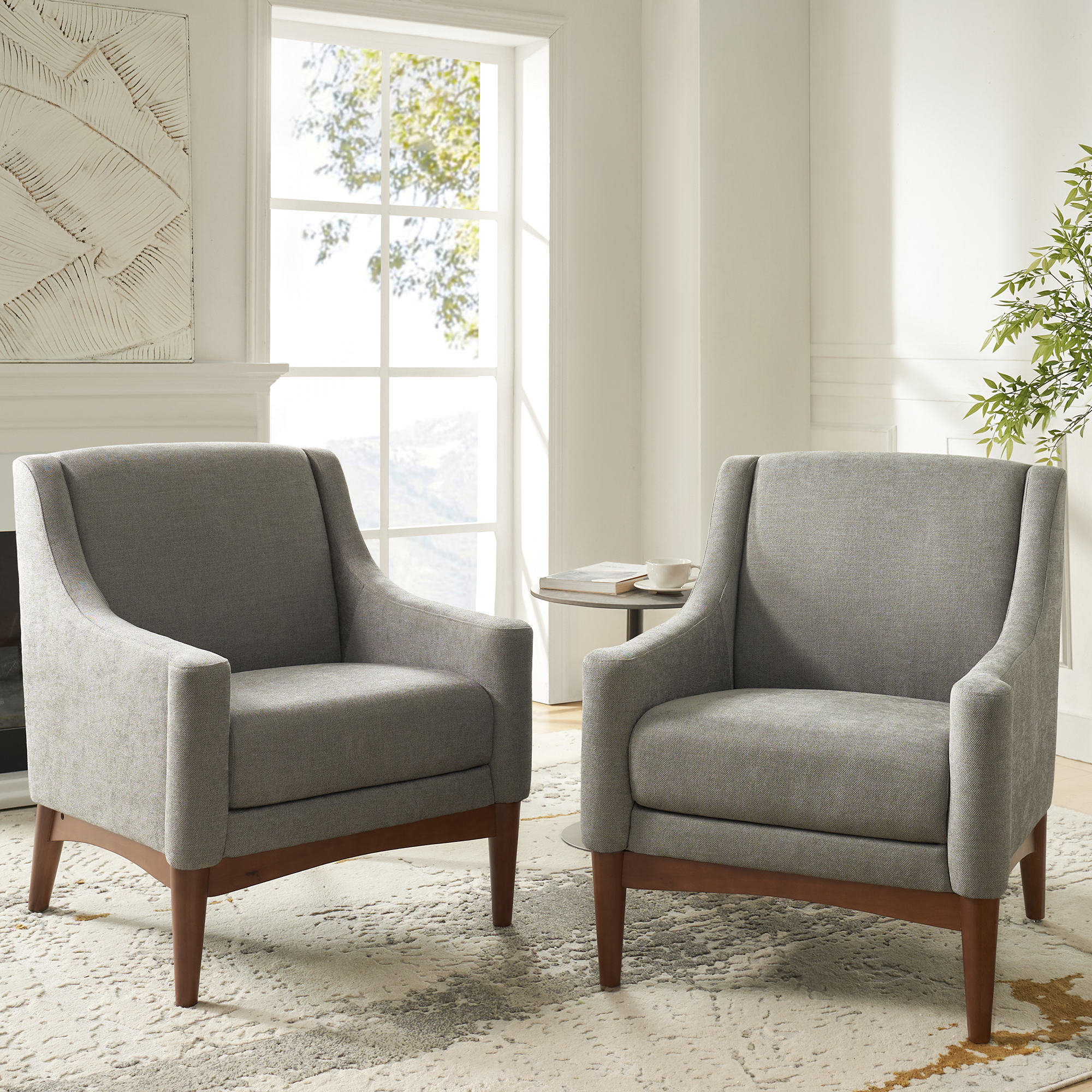 Dietmar Mid Century Armchair Vintage Style and Comfortable Design