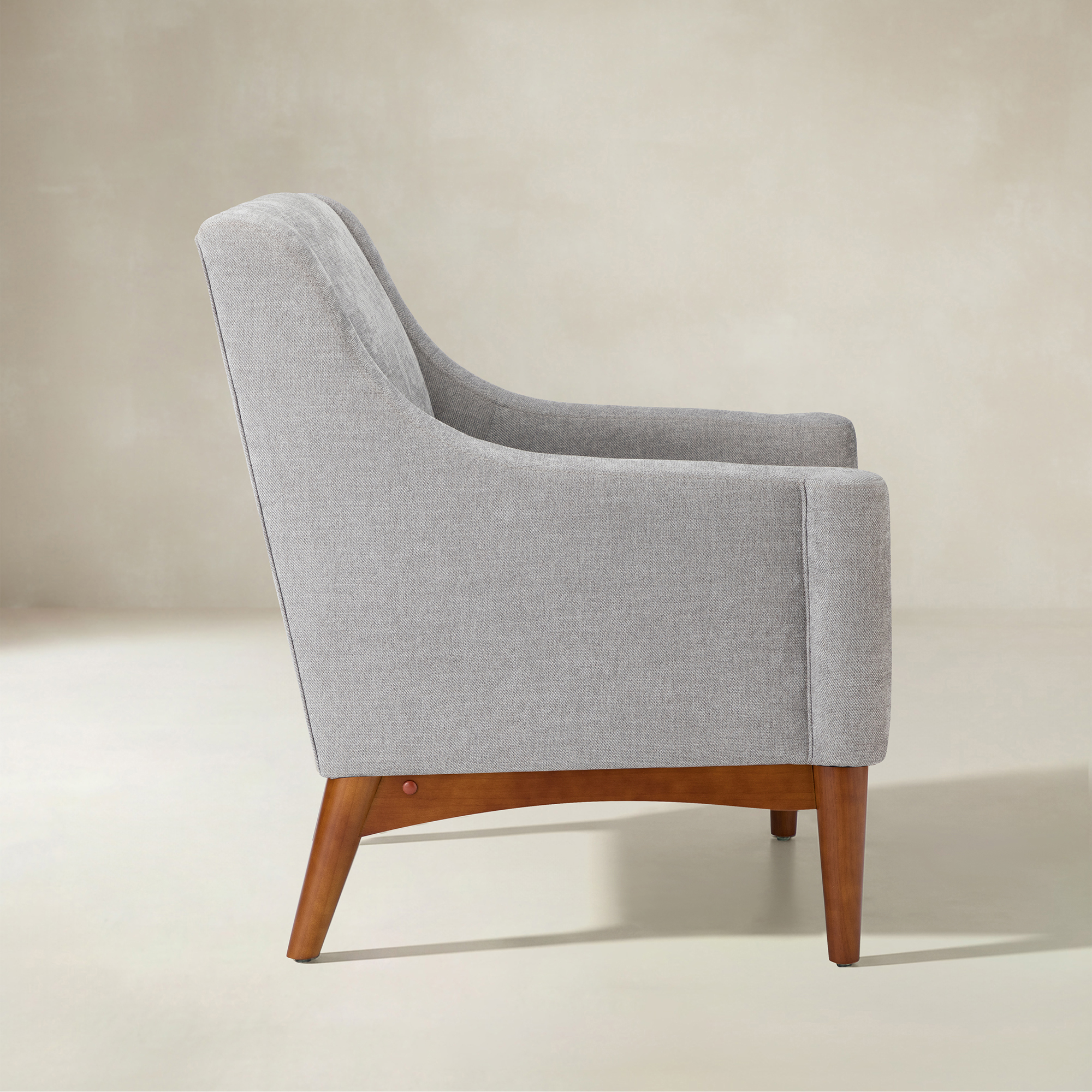 Dietmar Mid Century Armchair Vintage Style and Comfortable Design