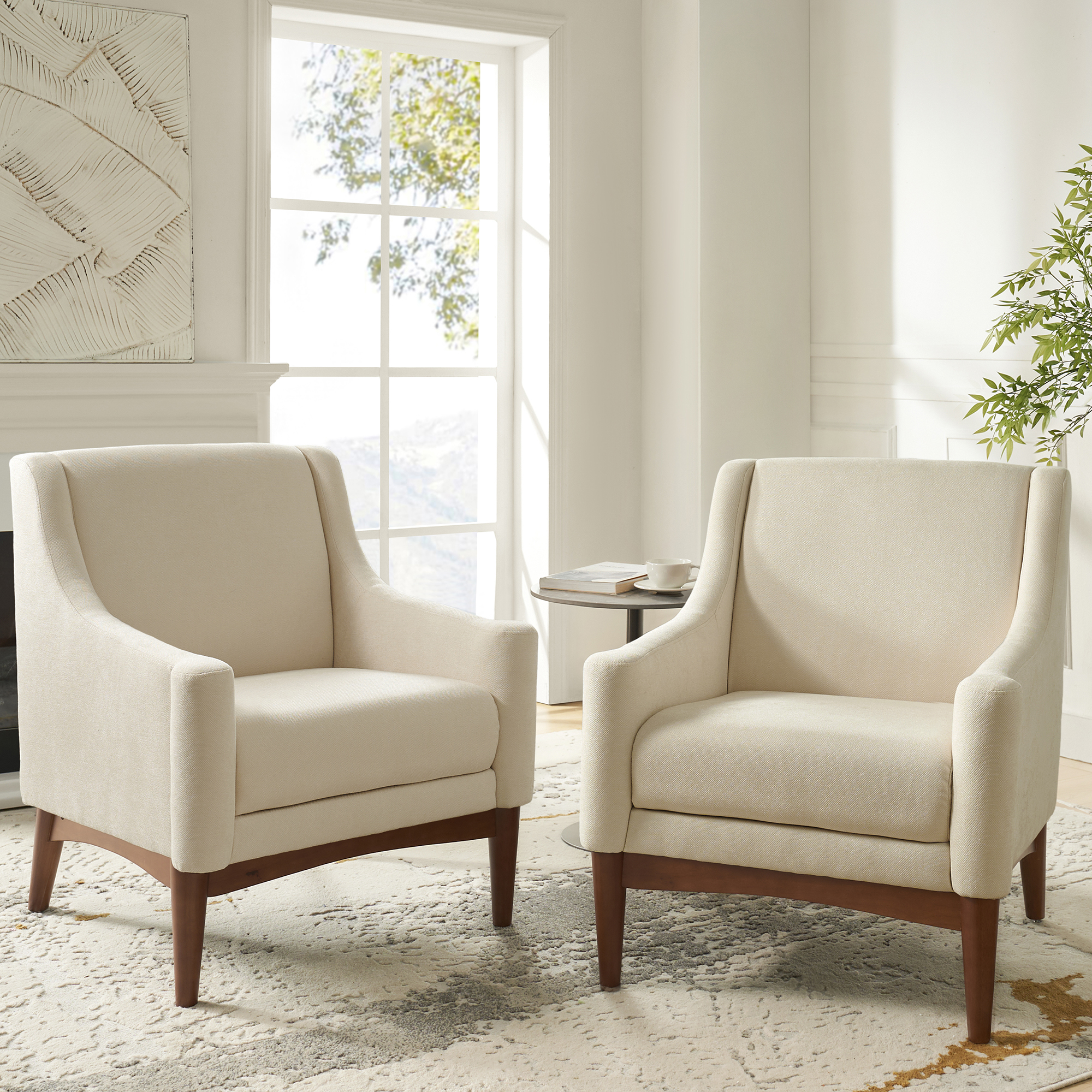 Dietmar Mid Century Armchair Vintage Style and Comfortable Design