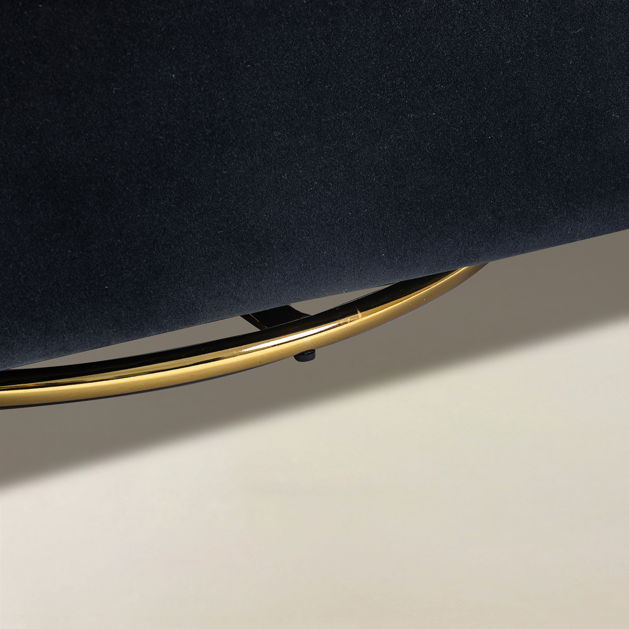 Emanuela Velvet Swivel Barrel Armchair