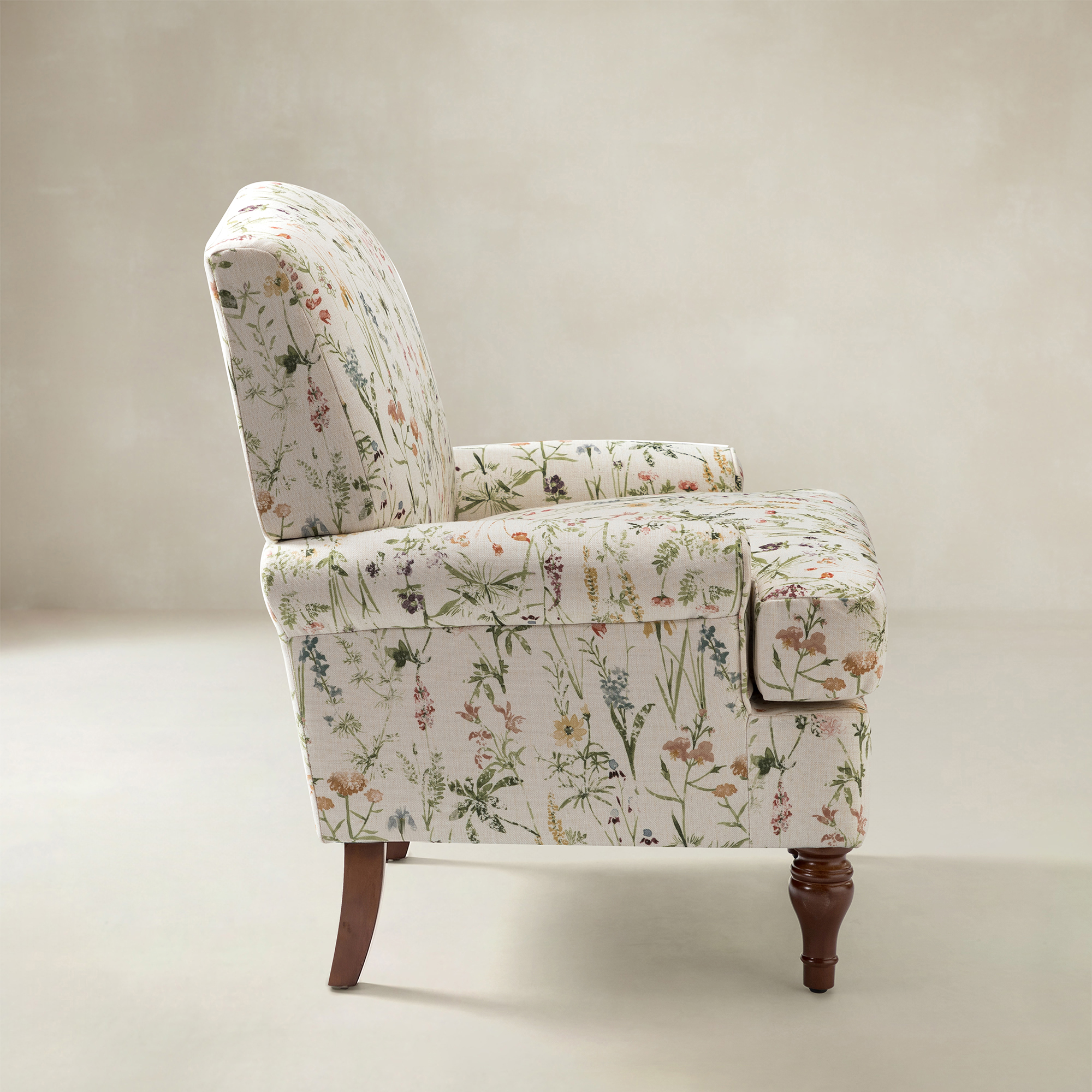 Dominik Patterned Upholstered Armchair