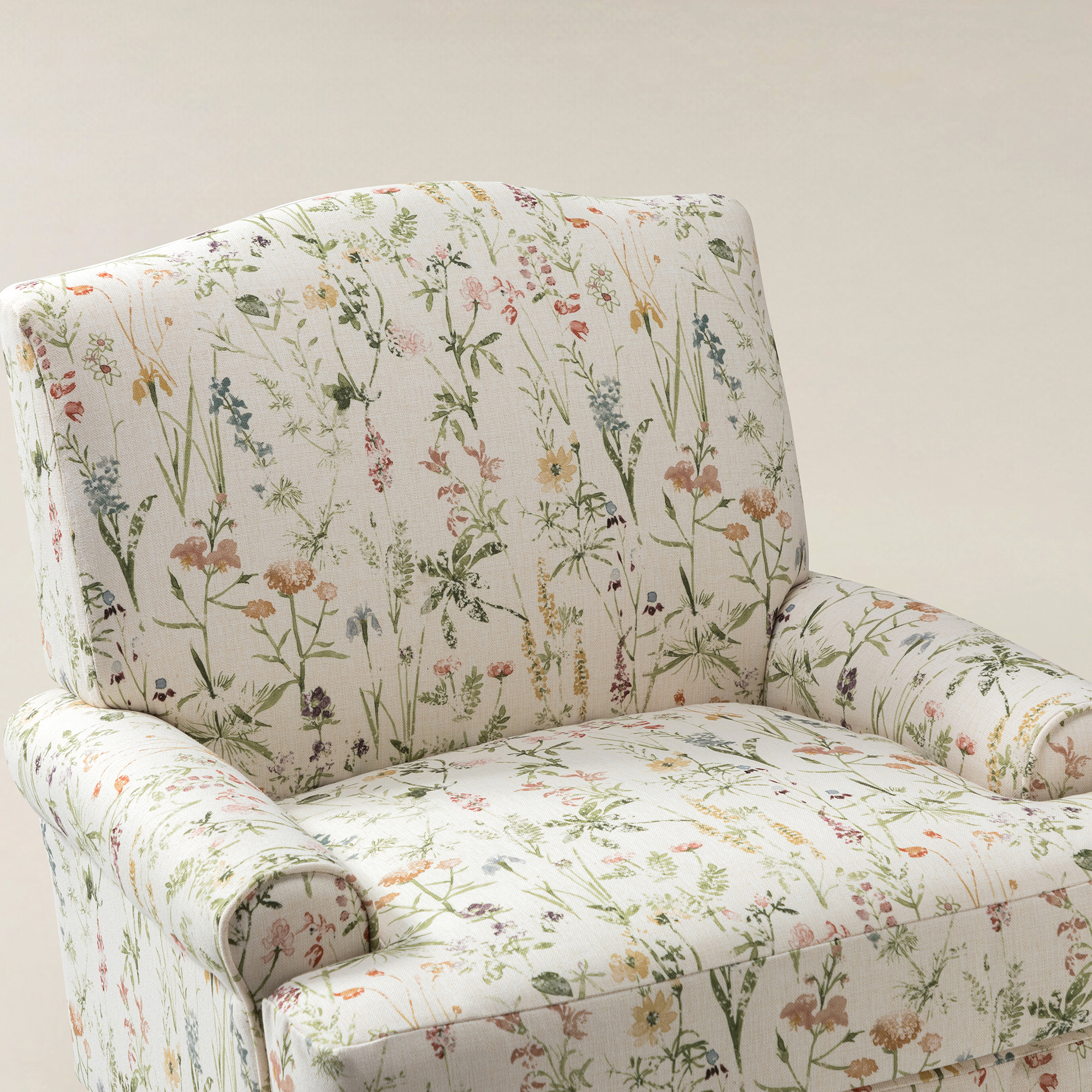 Dominik Patterned Upholstered Armchair