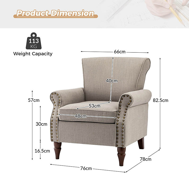 Hypanis Upholstered Armchair