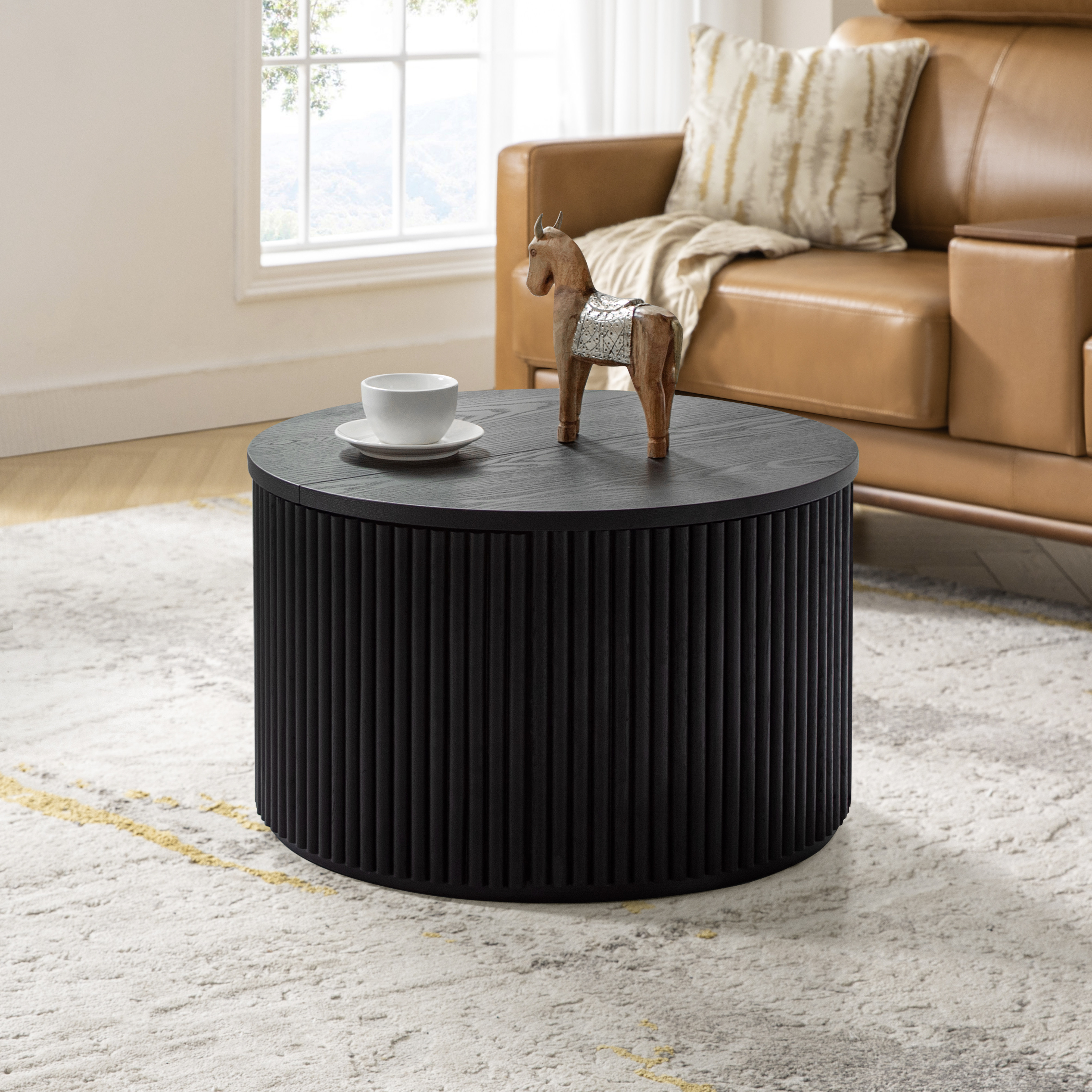 Rold Modern Minimalist Coffee Table Set with Storage – Multiple Sizes