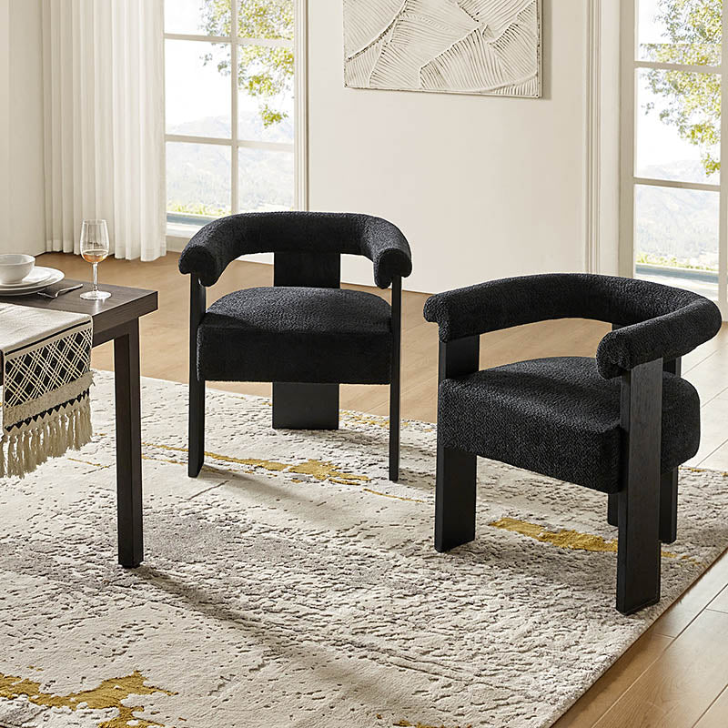 Fedor Modern Solid Wood Base Dining Chair