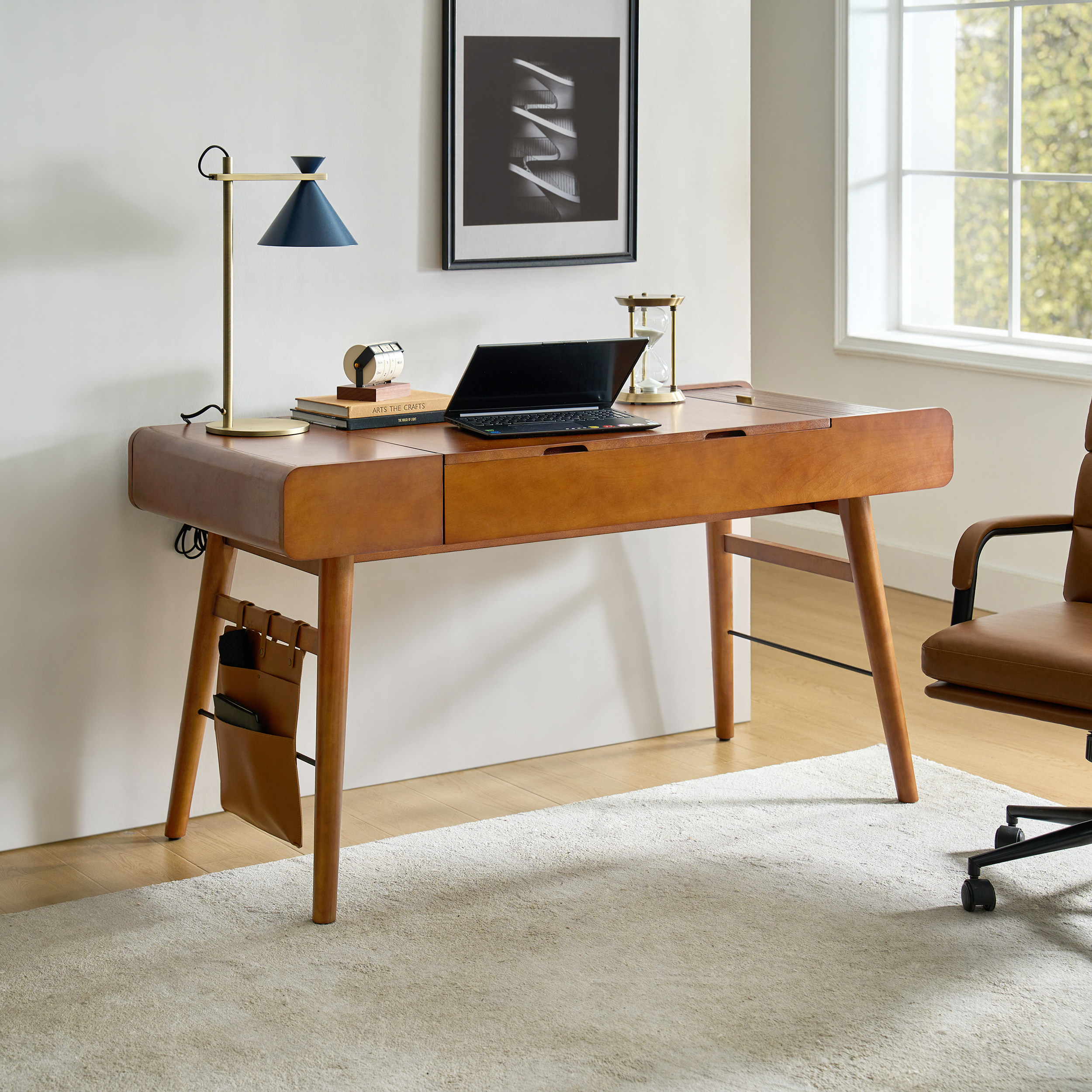 Reg SitStand Desk with Storage | Hulala Home UK