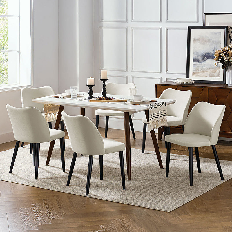 Mid-century Modern Upholstered Dining Chair