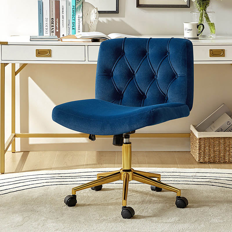 Modern Flannel Adjustable Office Chair