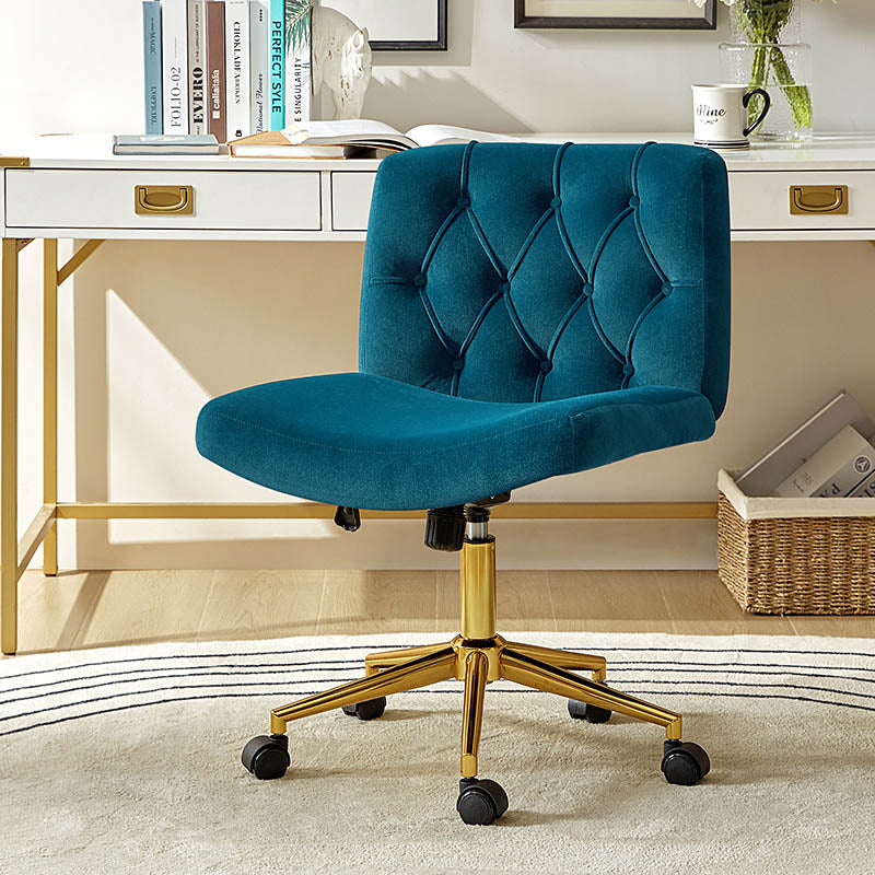 Modern Flannel Adjustable Office Chair