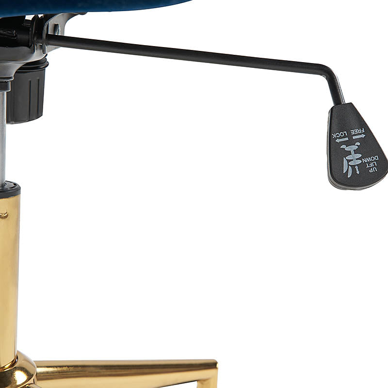 Norm Modern Flannel Adjustable Office Chair