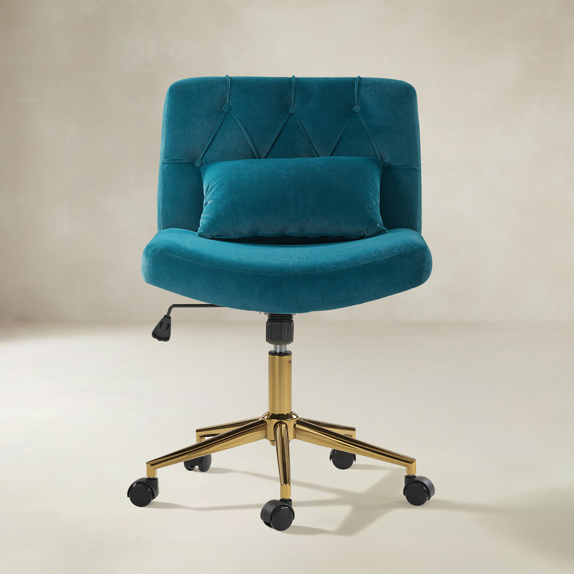 Norm Modern Flannel Adjustable Office Chair