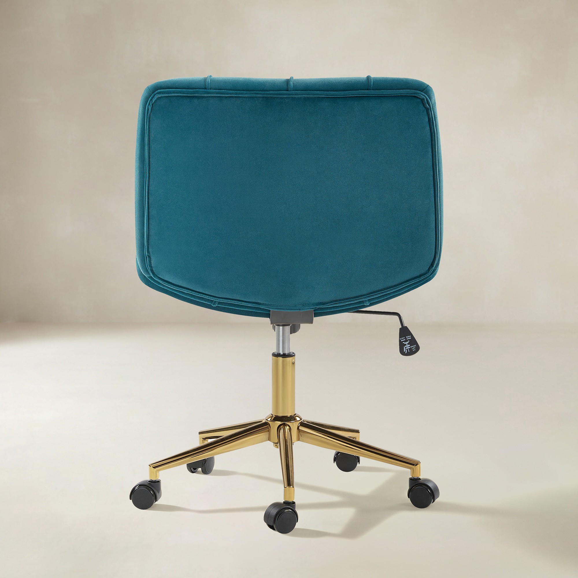 Norm Modern Flannel Adjustable Office Chair