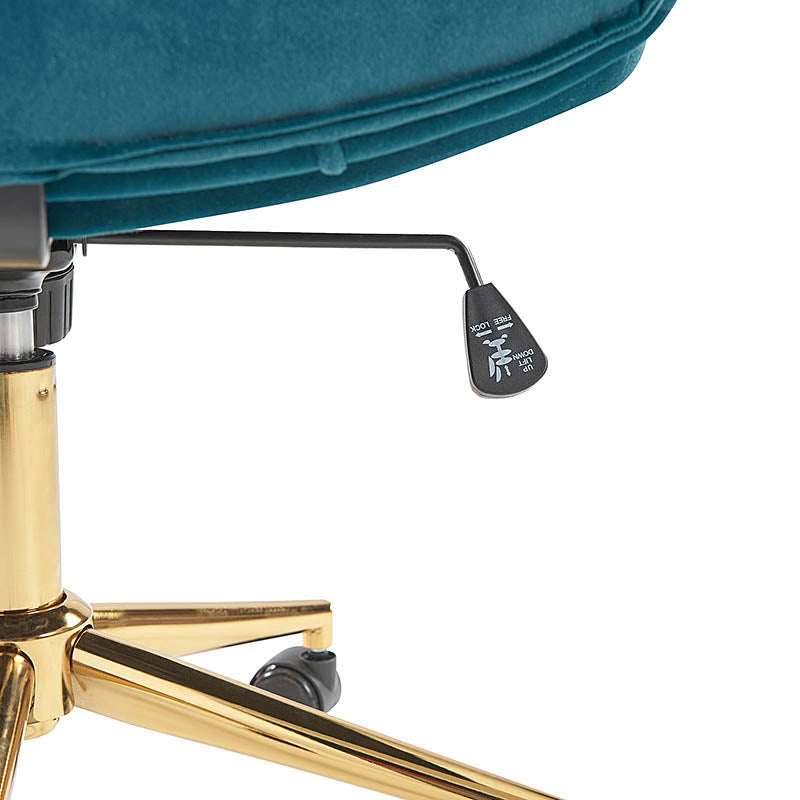 Norm Modern Flannel Adjustable Office Chair