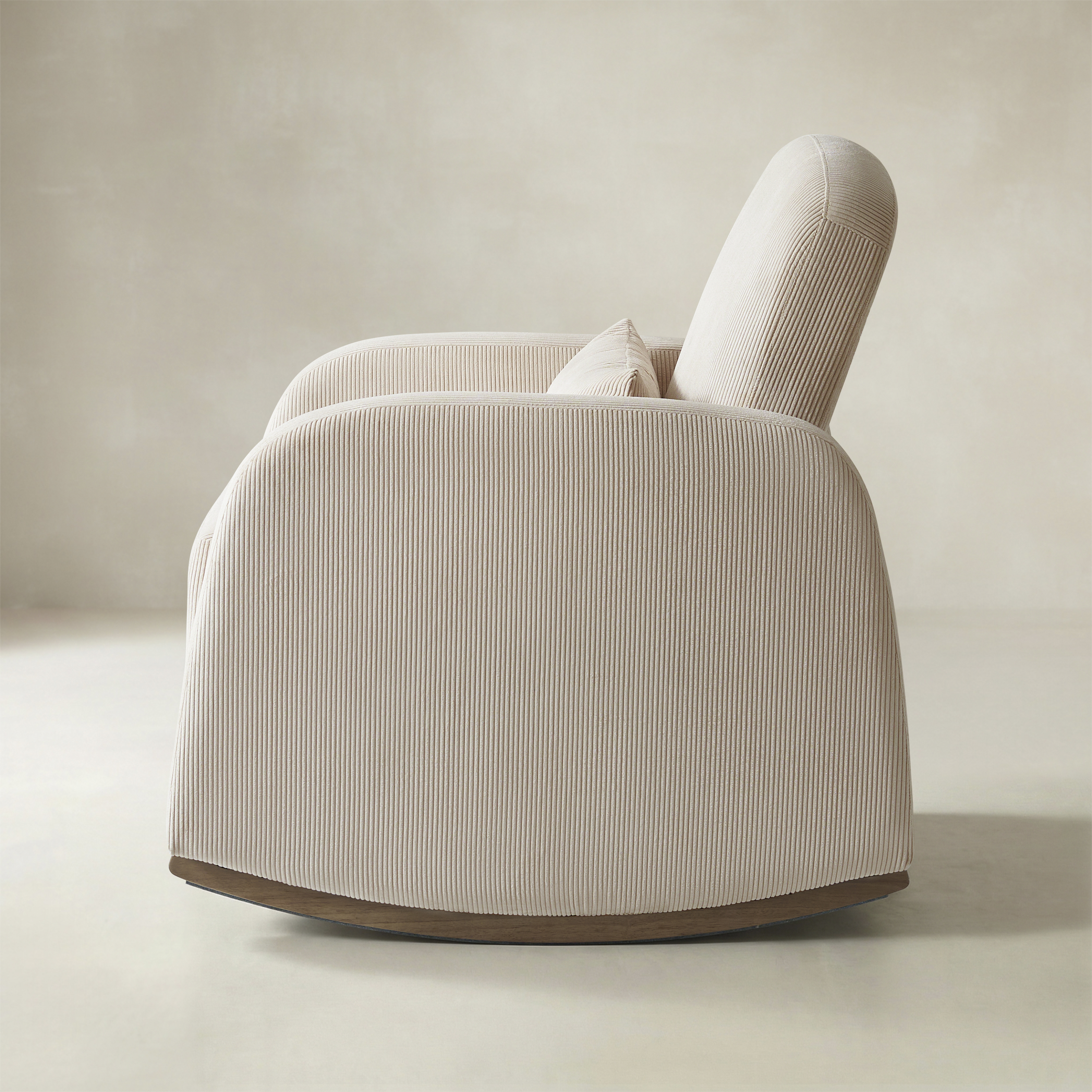 Richard Soft Corduroy Rocking Chair