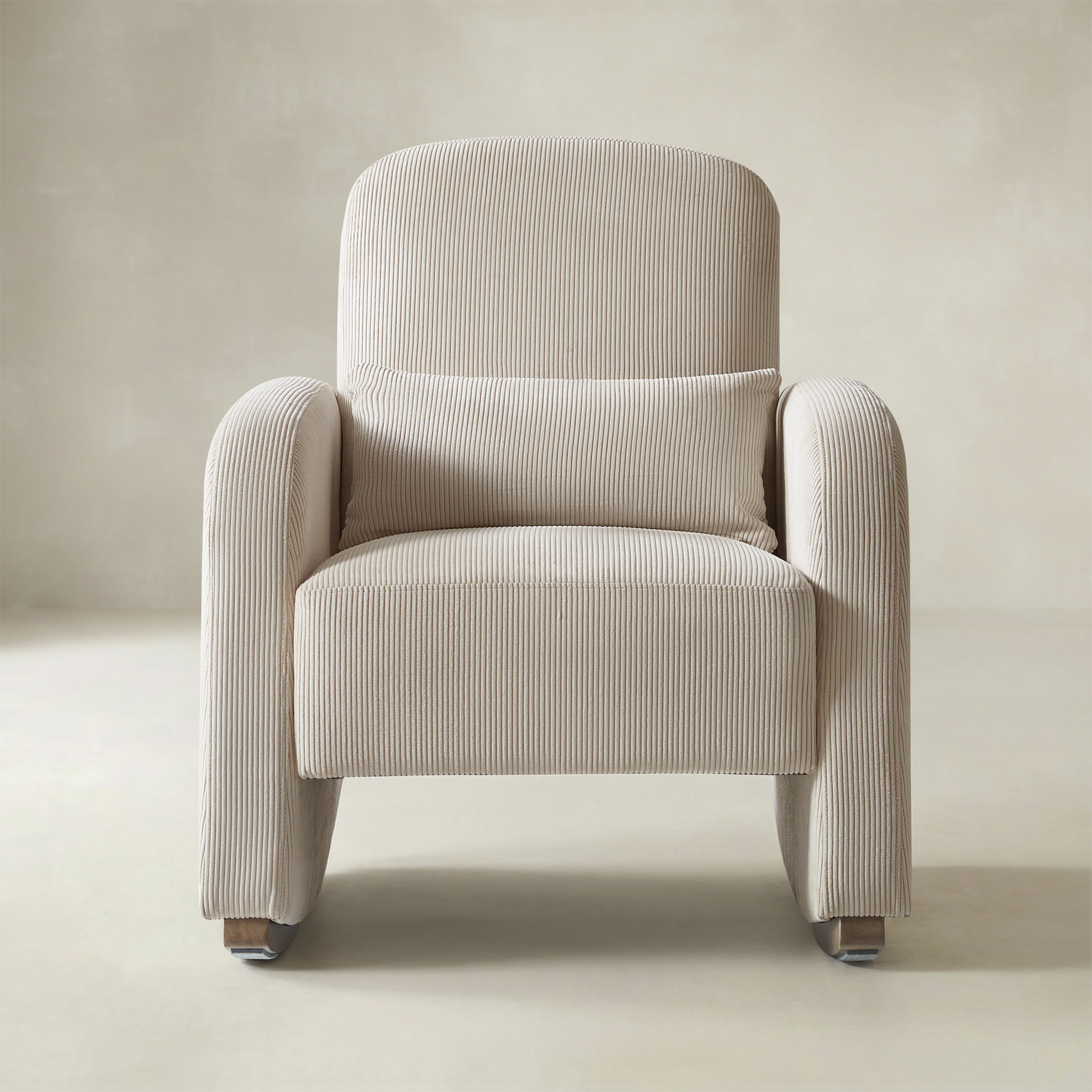 Richard Soft Corduroy Rocking Chair