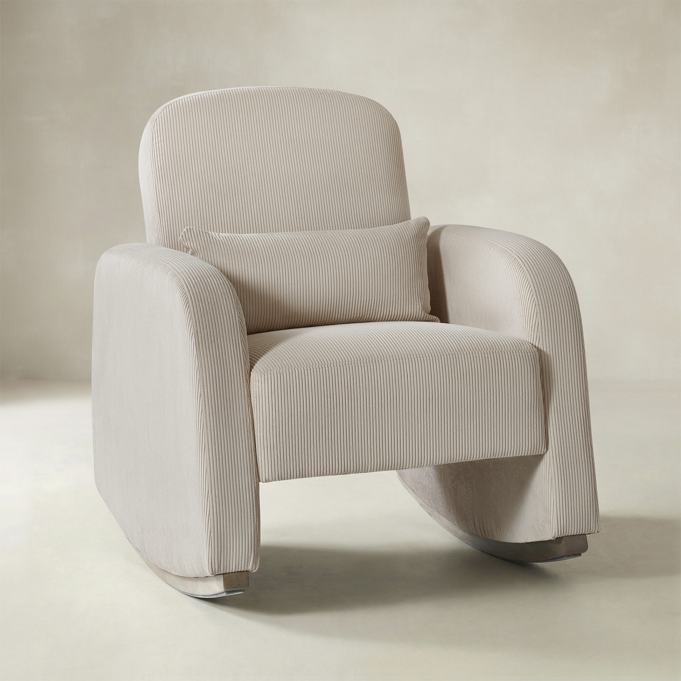 Richard Soft Corduroy Rocking Chair