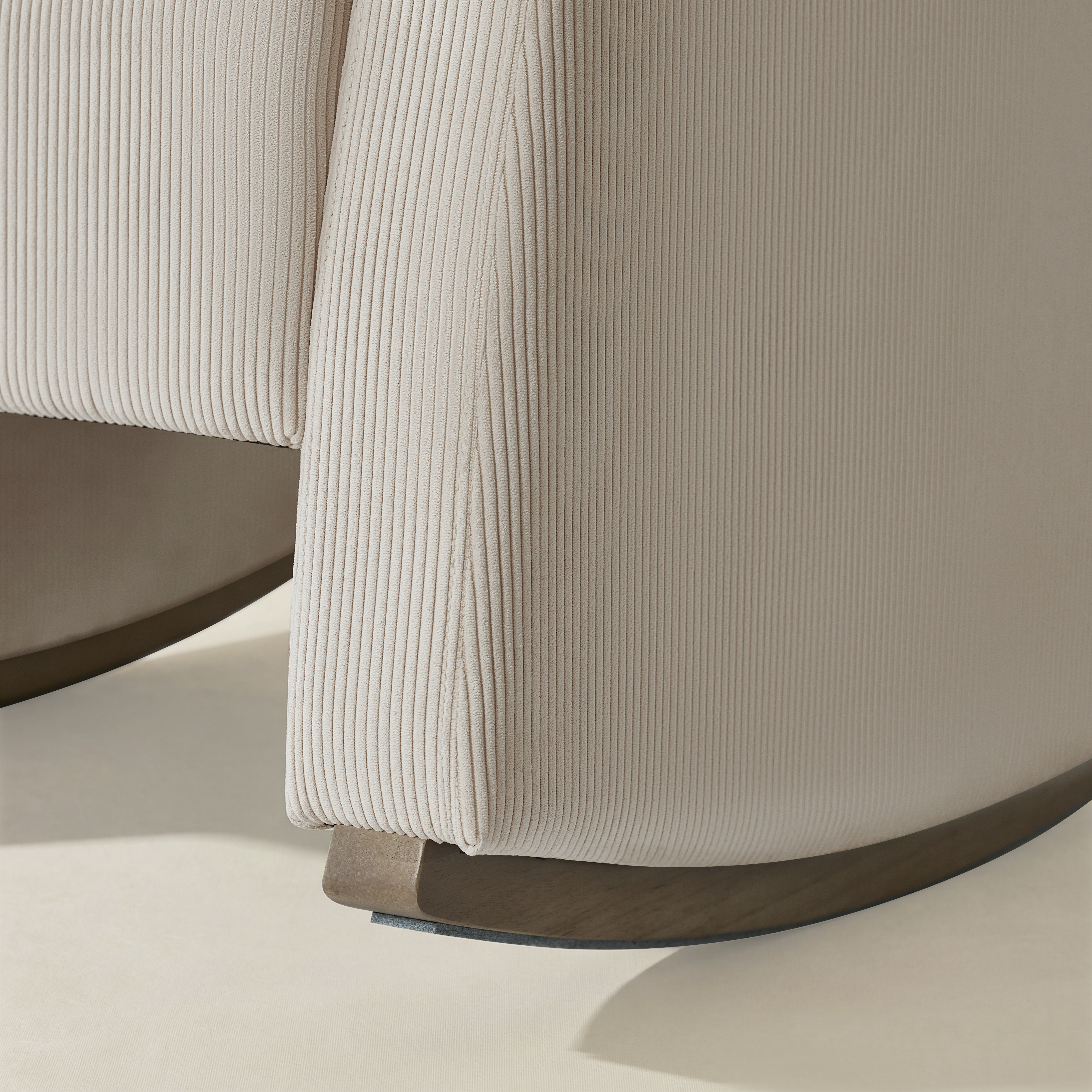 Richard Soft Corduroy Rocking Chair