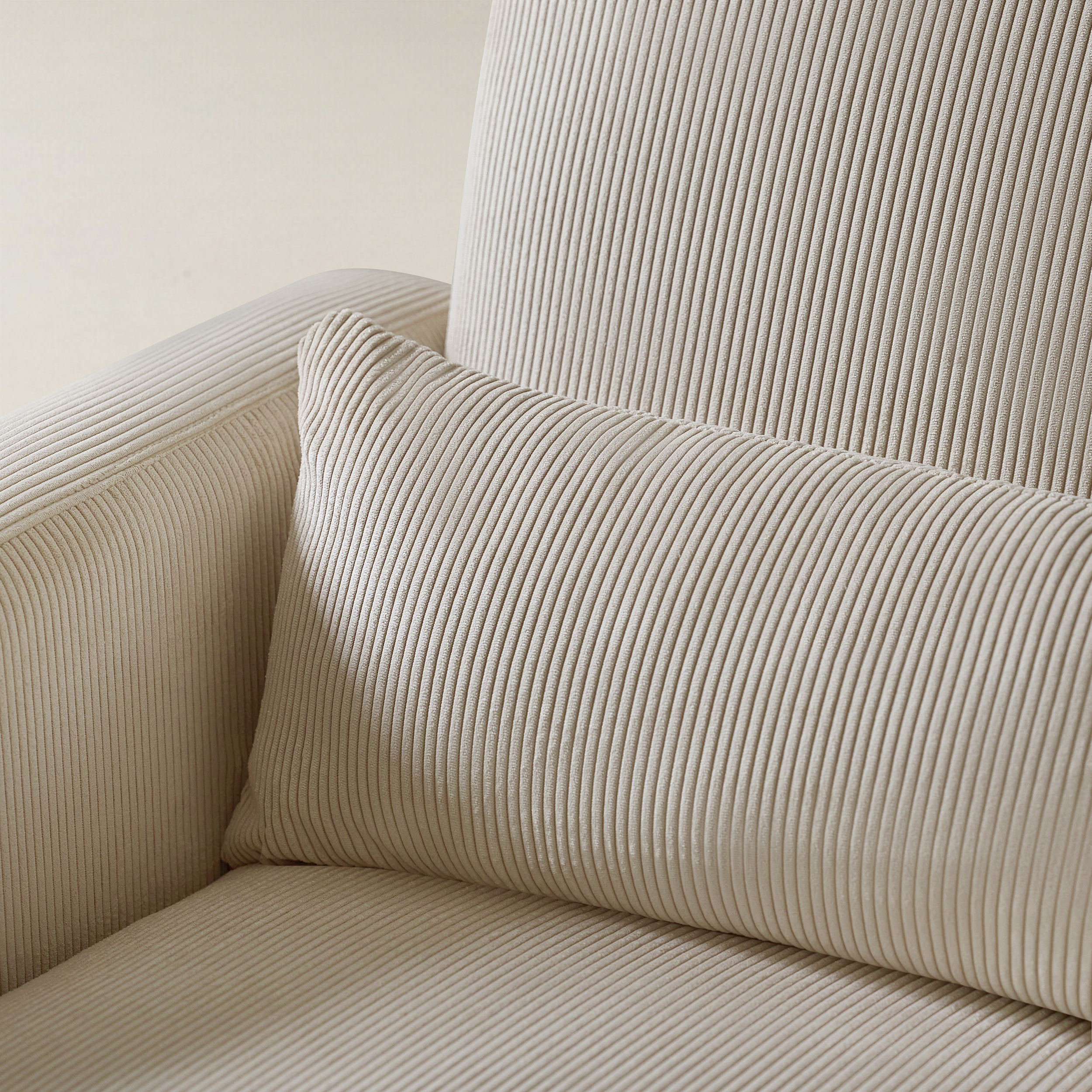 Richard Soft Corduroy Rocking Chair