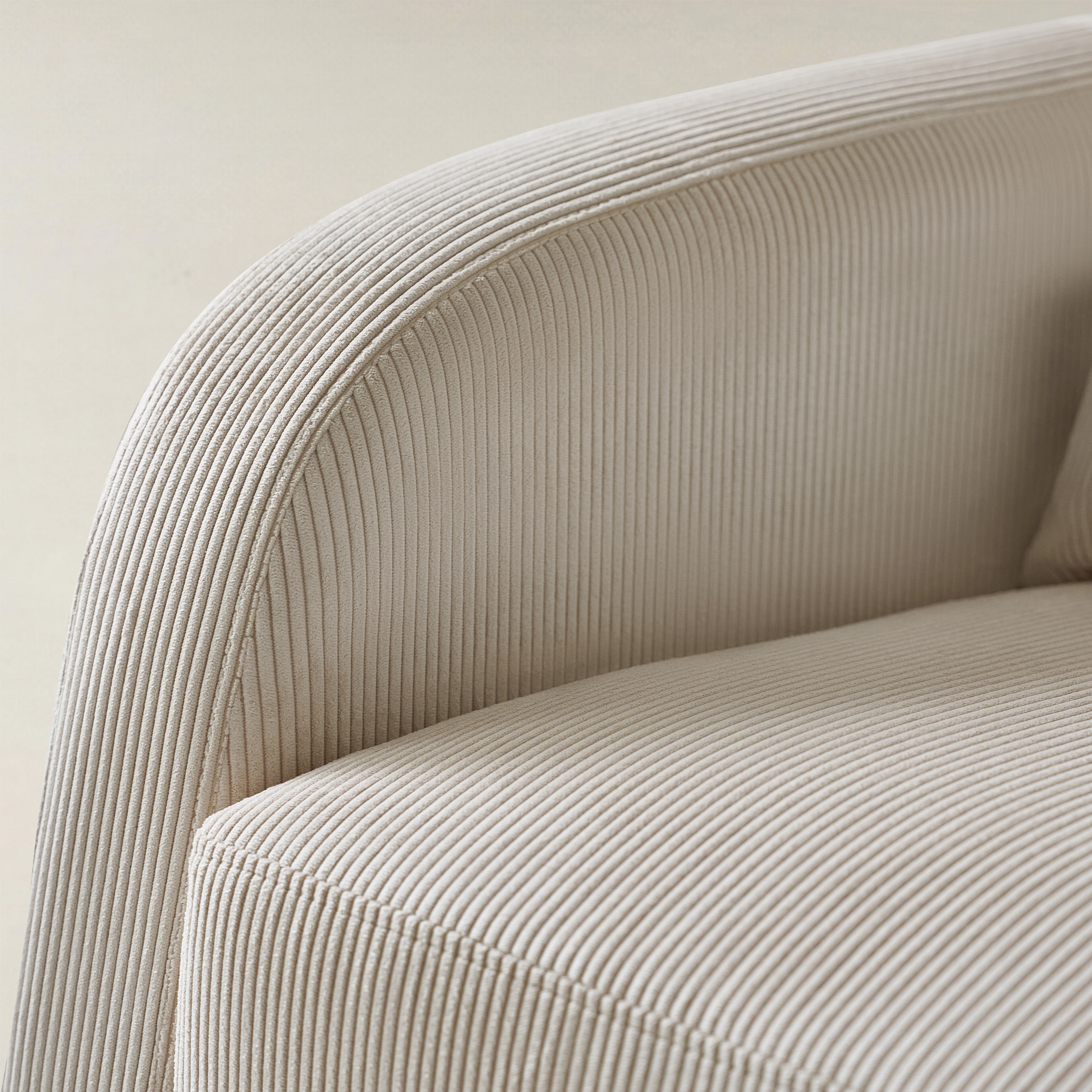 Richard Soft Corduroy Rocking Chair