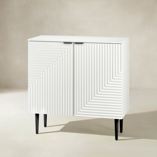 Lasse 89 cm Tall 2-Door Accent Cabinet