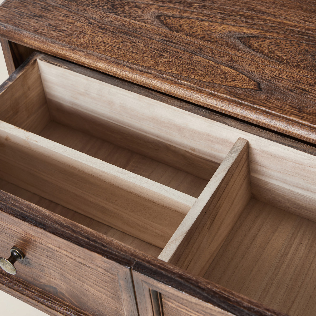 Galatea 3-Drawer Bedside Table with Charging Station