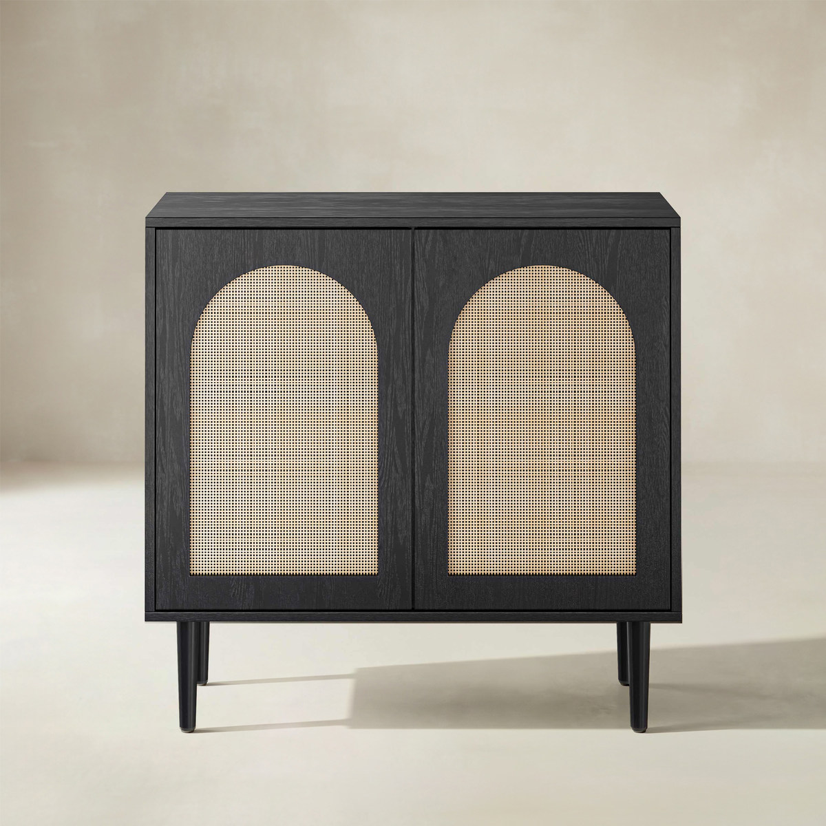 Norbert Rattan 2-Door Accent Cabinet with Shelves