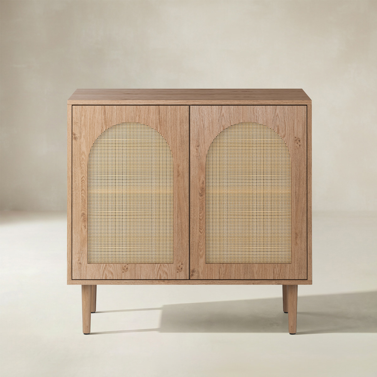 Norbert Rattan 2-Door Accent Cabinet with Shelves