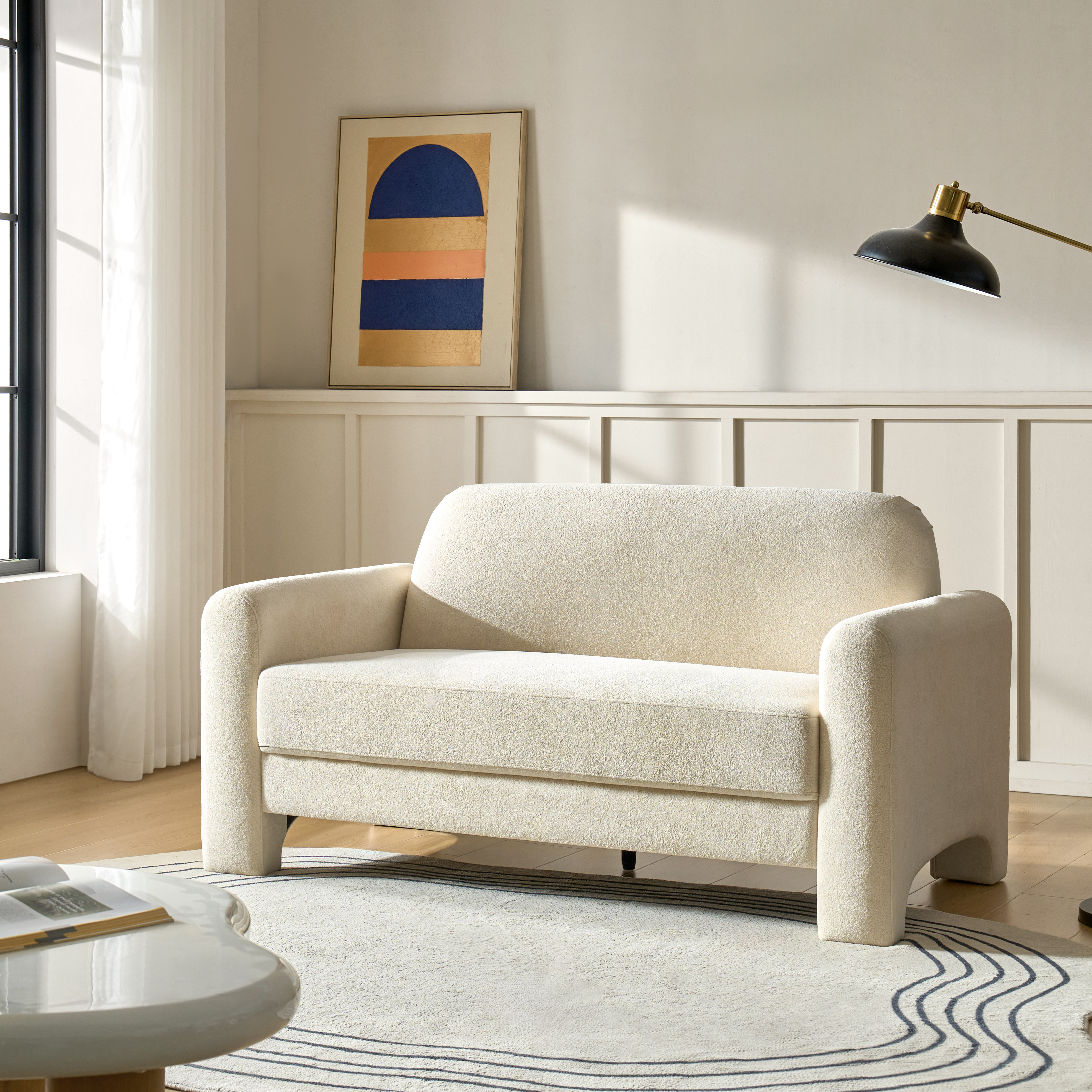 Karmen Chenille 2-Seater Sofa | Hulala Home UK