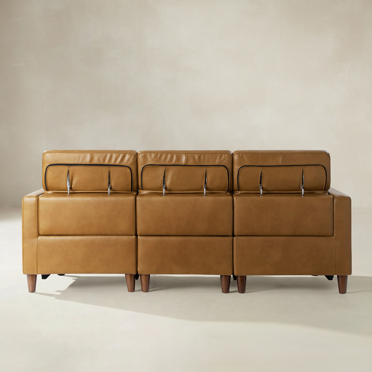 Viktor Power Reclining Sectional Sofa with Adjustable Headrests