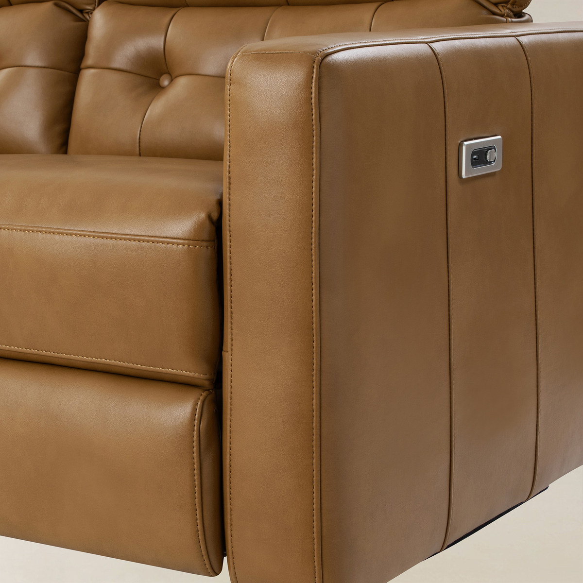 Viktor Power Reclining Sectional Sofa with Adjustable Headrests