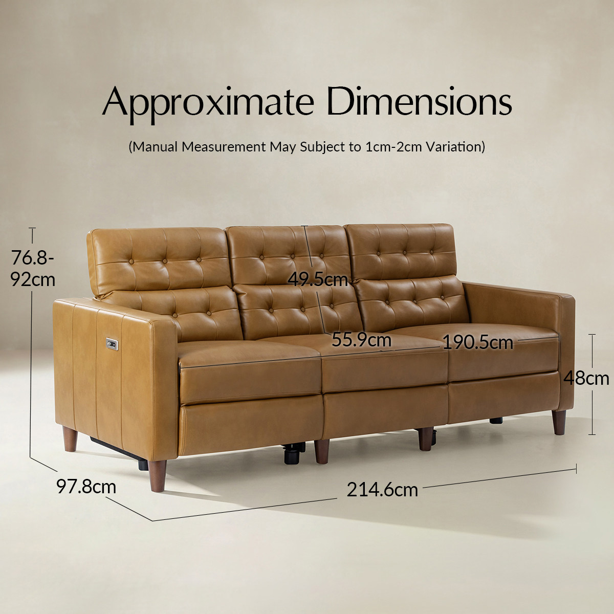 Viktor Power Reclining Sectional Sofa with Adjustable Headrests