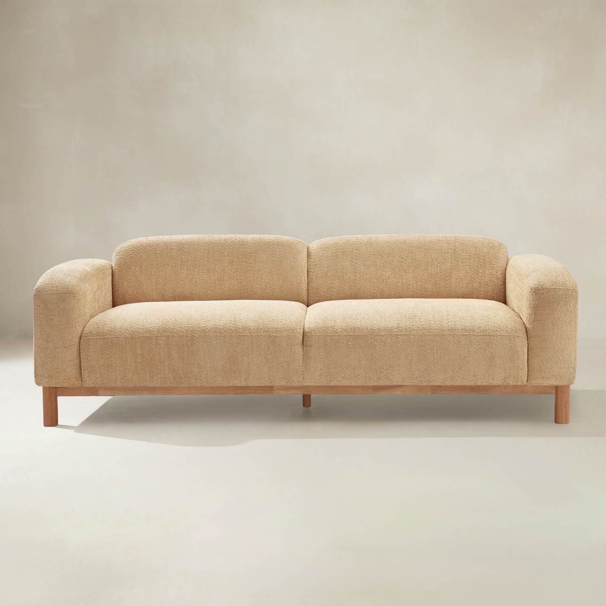 Diego Modern Low-Profile Sofa with Deep Cushioned Seat