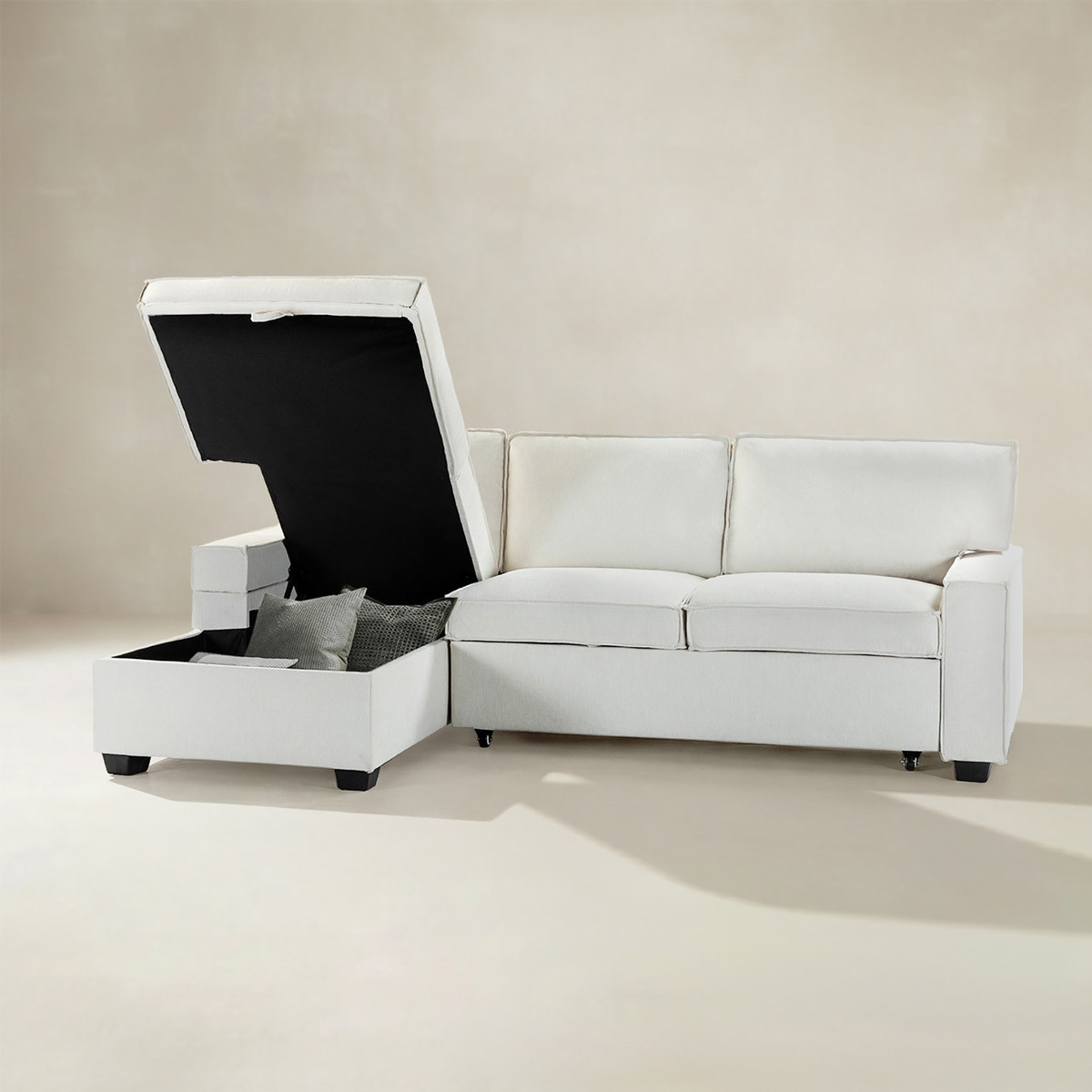 Sendera Classic Sleeper Sofa with Storage & Pull-Out Bed
