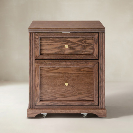 Julia Farmhouse Wood Filing Cabinets